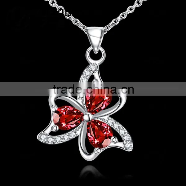 Factory Wholease Fashion Plated Silver Necklace photo-4