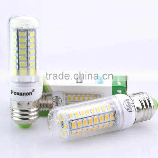 Newest Smart IC No Flicker Lampada Led Lamps E27 220v 110V 127V Led Light 24Led 36Led 48Led 56Led 72Leds Candle Lighting photo-6