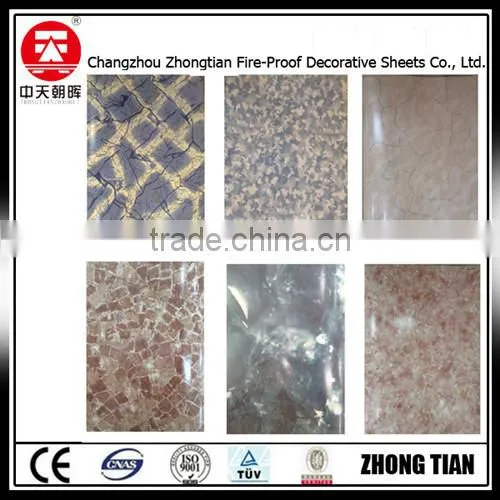 Ross Red Stone Marble Compact Laminate Hpl Panel Decorative High-Pressure Laminates photo-4