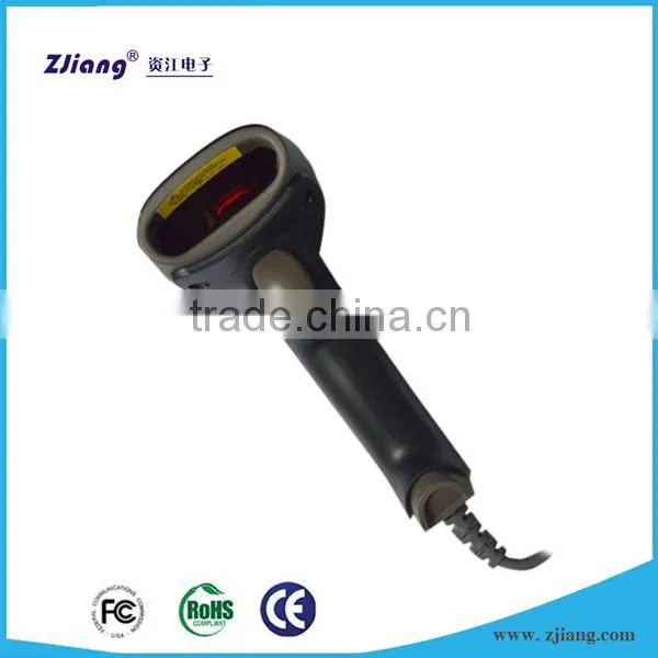 Economics USB Black 1D Laser Bar Code Scanner Reader for Supermarket Pos Terminal photo-2