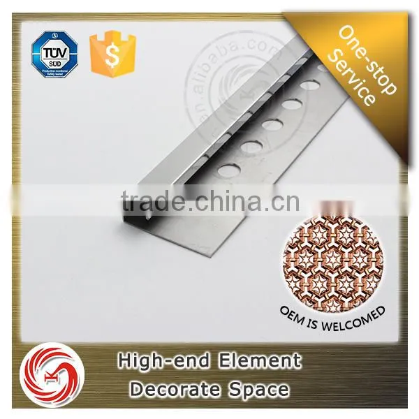 China Direct Sale Decorative Stainless Steel Tile Trim photo-2