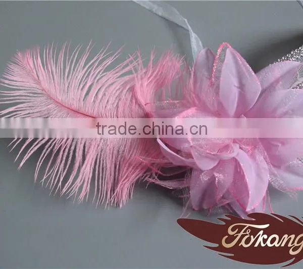 Wholesale Masquerade Mask Ostrich Feather Decorations photo-4