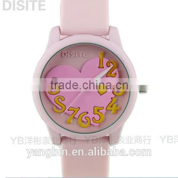 Current Hot Selling Silicone Japan Quartz Movt Fashion Custom Design Kids Watch photo-2