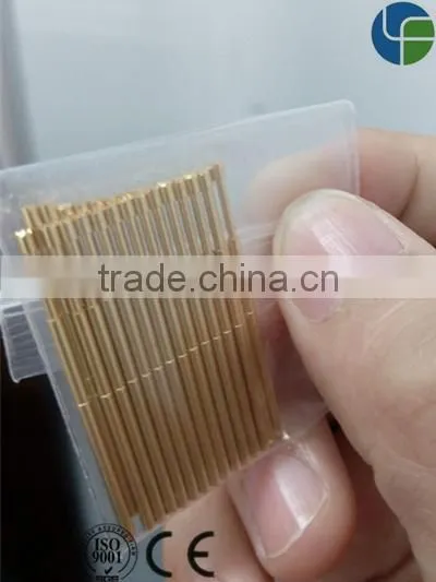 China Factory Direct Sale Gold Plated Electric Spring Loaded Plunger With Pogo Pin photo-3