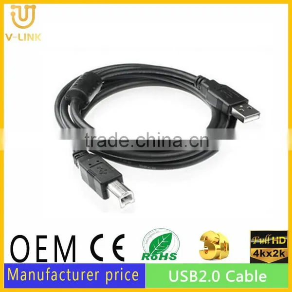 USB 2.0 Printer Extension AM to BM Cable for Hard Drive photo-6