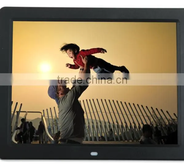 12 Inch HD Picture Video Music Play Digital Photo Frame,video Loop,music Loop. photo-5