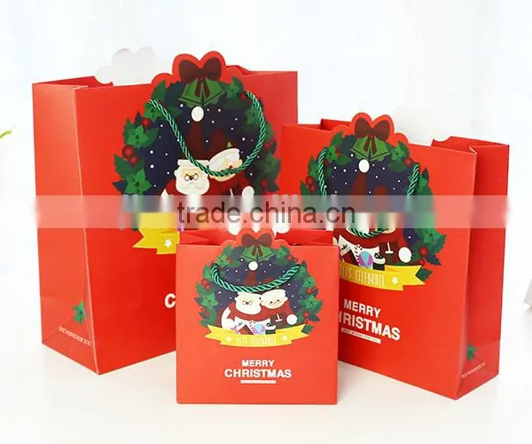 Christmas Paper Handle Bag photo-2