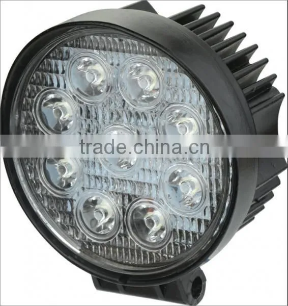 27w Round Working Lamp 30/60 Degree Spot Beam LED Work Light photo-4