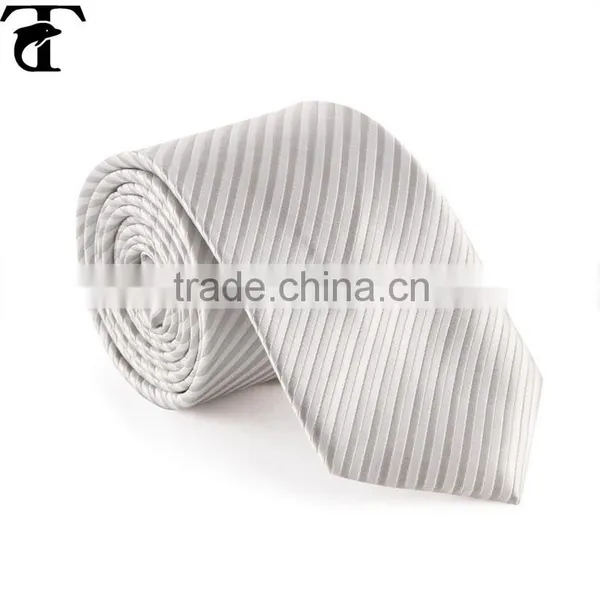 Fashion Design Mens Necktie Blue Stripe School Uniform Tie photo-6