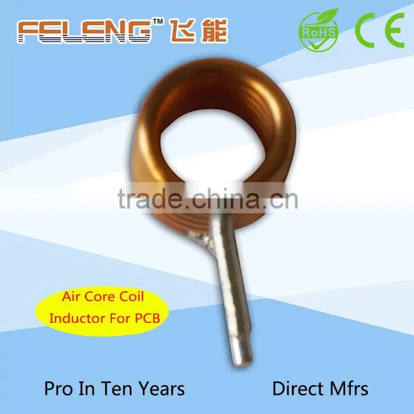 Turns Plug-in Board Air Core Coil Inductor for PCB