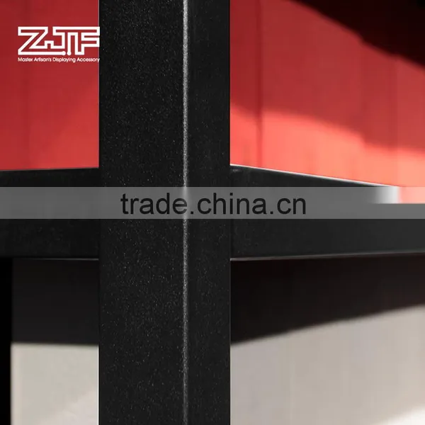 ZJF Black Wood Display Rack Hot Sale Shirt Rack Display photo-3