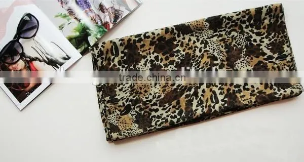 Fashion Zebra Printing Circle Voile Scarf photo-3