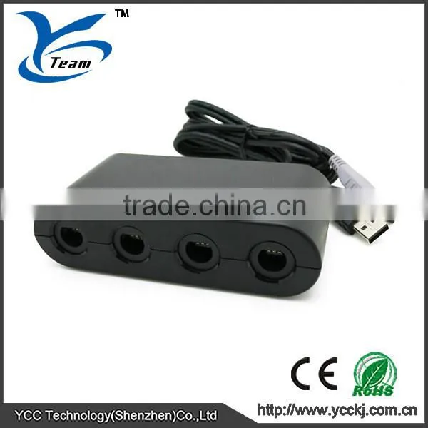 Factory Wholesale!! 4 IN 1 NGC/GC Controller Adapter for WII U Super Smash Bros GameCube Controller Adapter photo-2