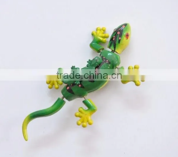 6 Inch Sweden Mother and Child Barcecelona Gecko Fridge Magnets With Single Pole, Plastic Magnetic Souvenir photo-2