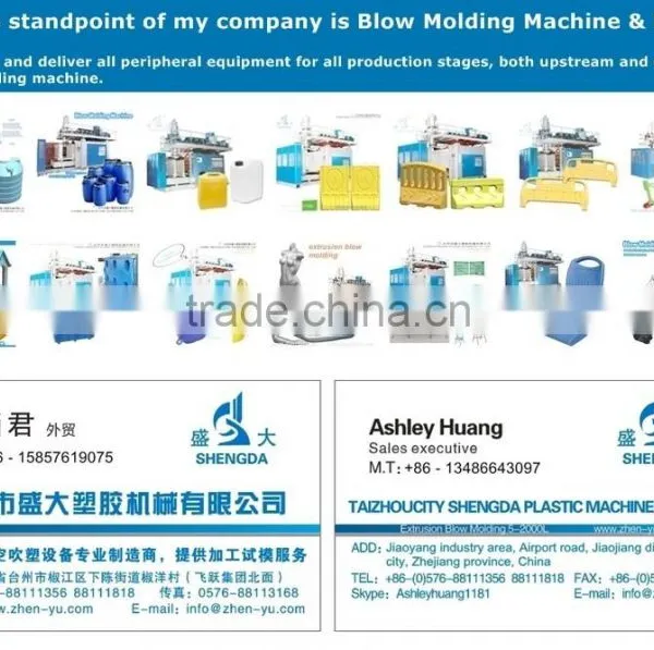 Plastic Road Barrier Blowing Machine photo-3