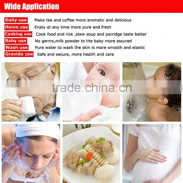 Water Purifier Baby With a Drinking Jug 4 Stage Filters LCD Display Touch Button Used in Home/Office/Kitchen/Public Places photo-5