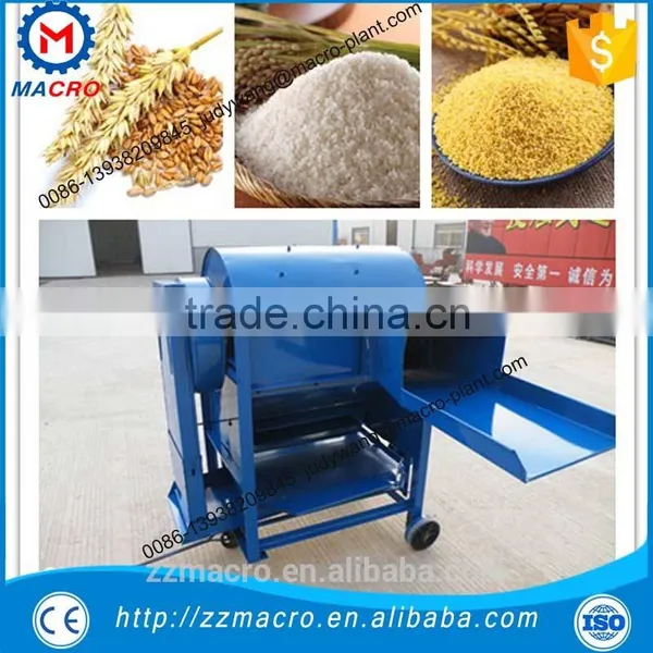 Wheat Barely Thresher Machine With Diesel Engine Drive photo-2