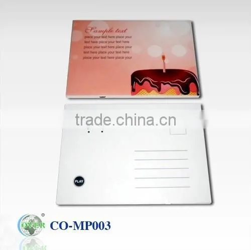 Promotional Items Voice Recording Postcards, USB Postcards for Wedding Favors photo-3