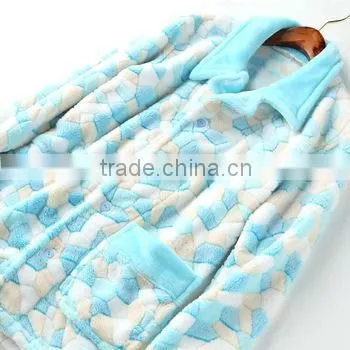 Offset Printed Good Price Flannel Women Pajama