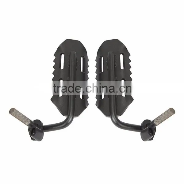 A Pair of Foot Pegs For 2007-2016 Jeep Wrangler JK & Unlimited Black photo-4