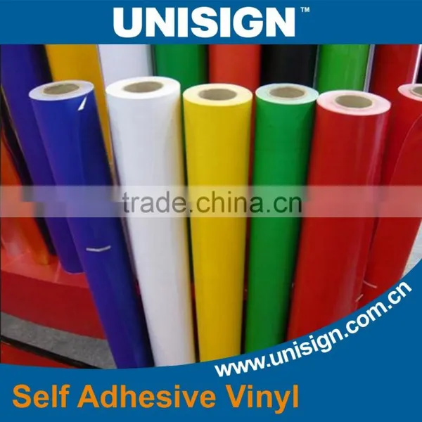Unisign High Quality Control Glossy Surface Available Cutting Vinyl photo-5