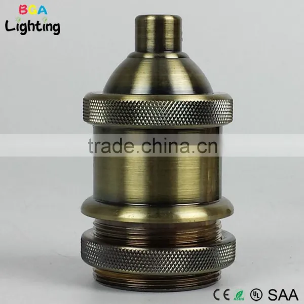E26 Aluminum Metal Ceiling Lamp Socket for Suspension Lamp photo-3
