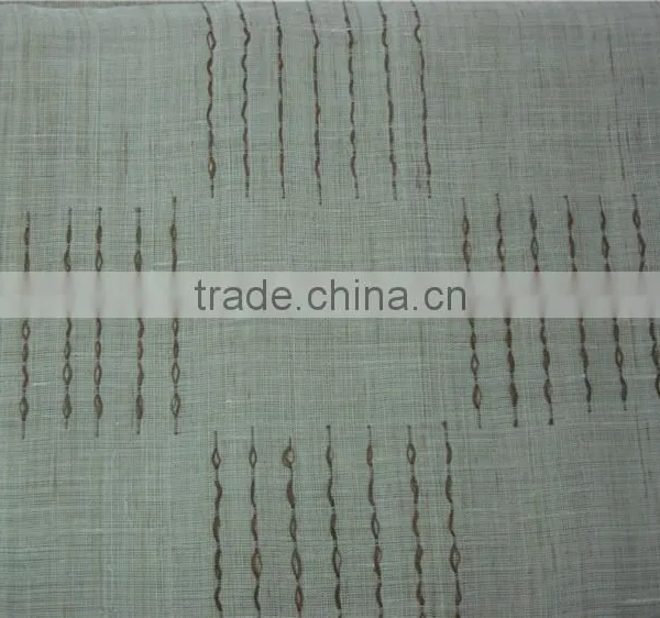100% Ramie Yarn Eco-friendly Woven Fabric photo-2