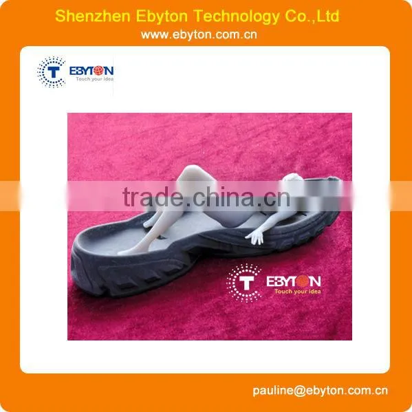 Plastic Shoe Prototype 3D Printing