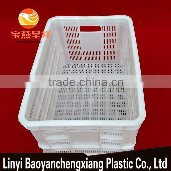 520x360x280mm Plastic Fruit Basket for Transportation photo-3