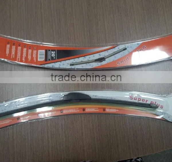 Streak-free Quiet Smooth Metro Front Flex Vehicle Accessories Hybrid Japanese Car Passager Windshield Stealth Wiper Blade photo-4