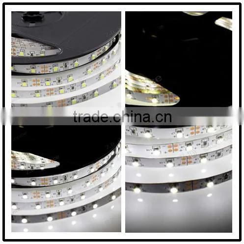 White 4000k IP20 60leds/m 8mm 3528 Running LED Strip photo-2