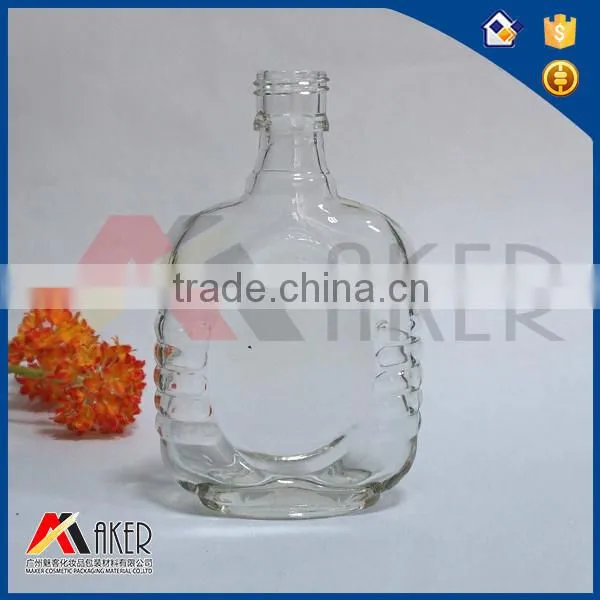 750ml Heart Shape Borosilicate Art Wine Glass Bottles photo-5