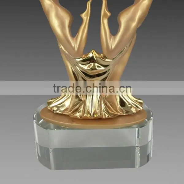Brass Ladies Hold Globe Venus Awards With Base Design Factory Direct Sell Customized Black Metal Award Trophy photo-5