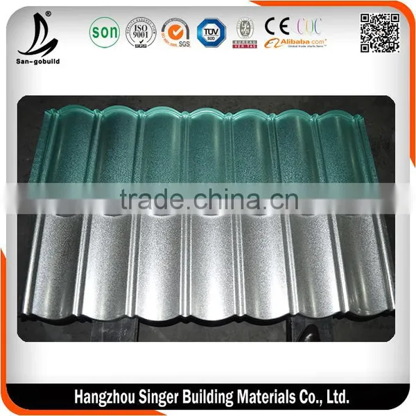 SGB Stone Coated Galvalume Metal Roofing Sheets/Stone Coated Steel Roofing Tile photo-6