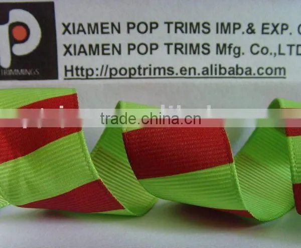 Red Stripes Printed Ribbons photo-2