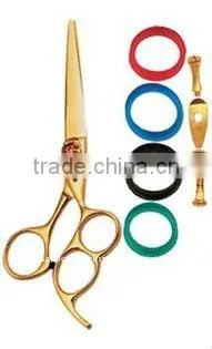 High Quality Sharp 3 Rings Barber Scissor