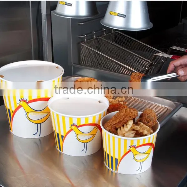 1100ml Paper Chicken Bucket Food Container