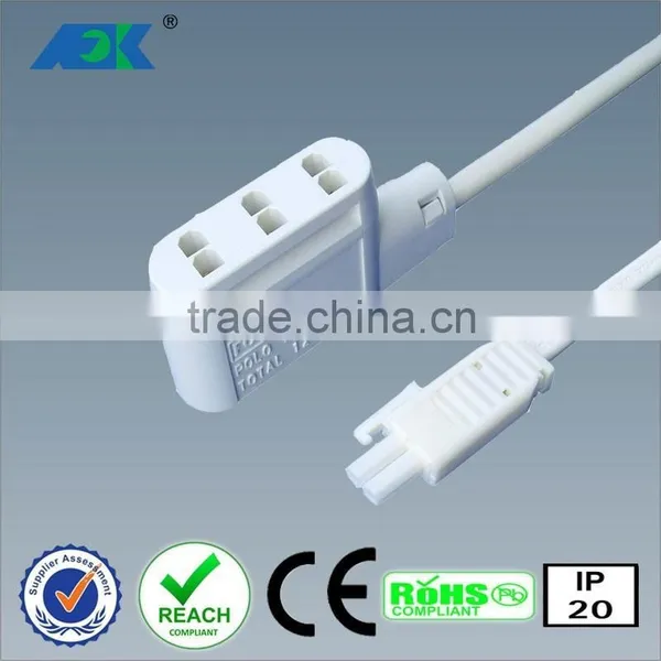Aluminium Hanger Rod Led Auto Light for Wardrobe With Battery Supply Fongkit AMP Led Strip 3 Way Junction Boxes photo-2