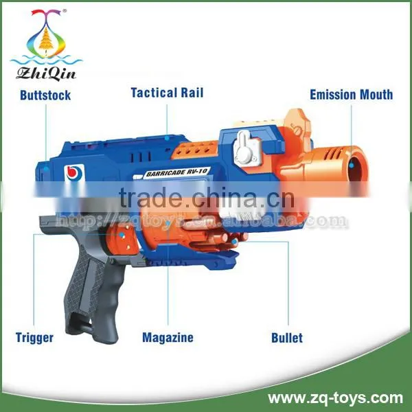 Good Quality Abs Plastic Pellet Gun Nerf Toy Gun Electronic Toys for Children photo-2