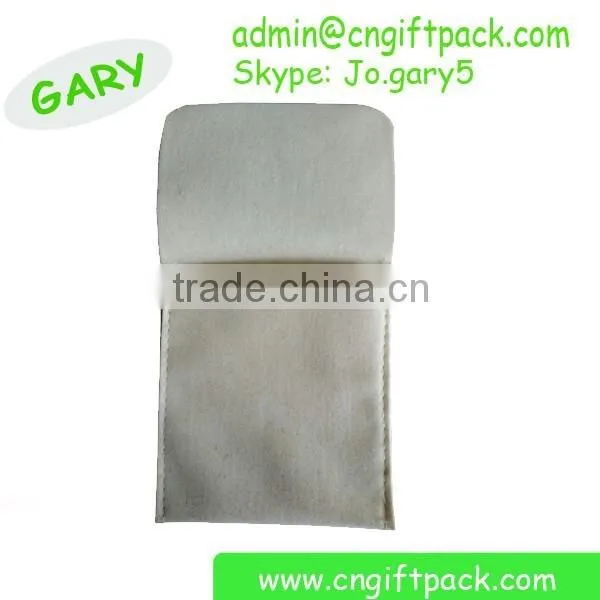 Custom Black Fabric Envelopes Velvet Bag Pouch photo-5