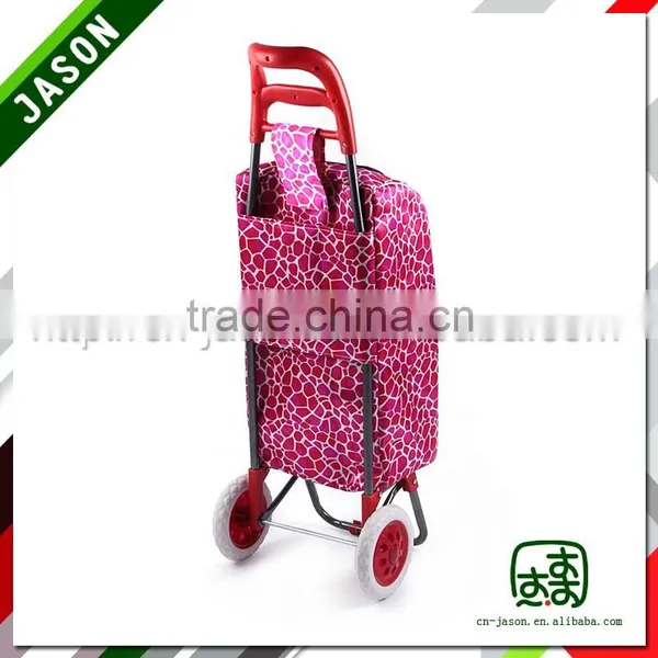 Pooyo A2S-B Fashionable Folding Shopping Cooler Cart photo-2