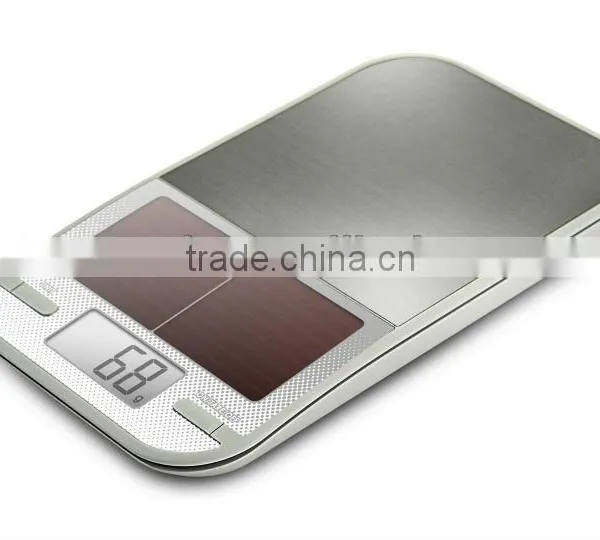 Power by Solar Kitchen Scale