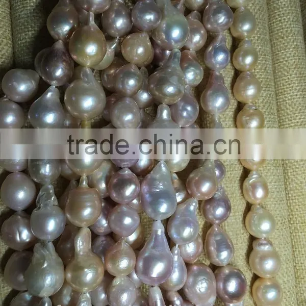 Baroque Freshwater Pearl Necklace 12-15mm