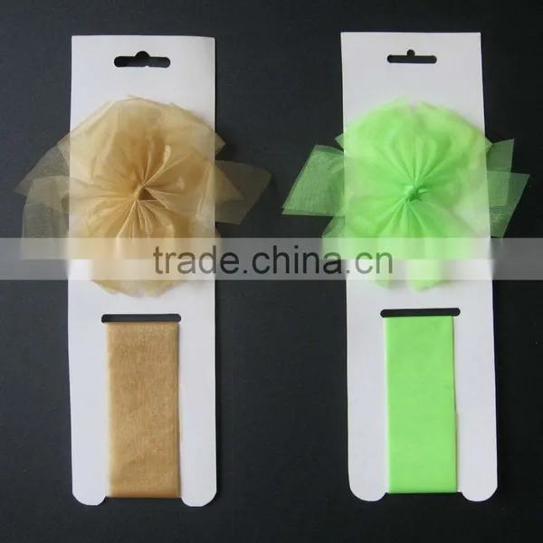 Sheer Ribbon and Bow Gold/citras