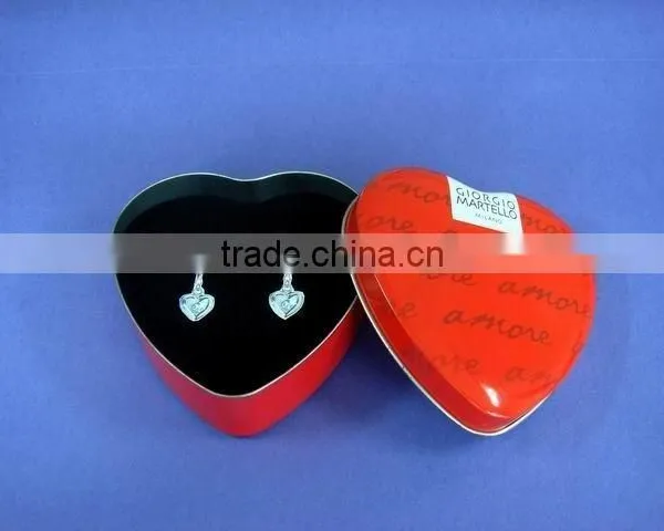 Lovely Heart Wedding Candy Tin Box photo-3