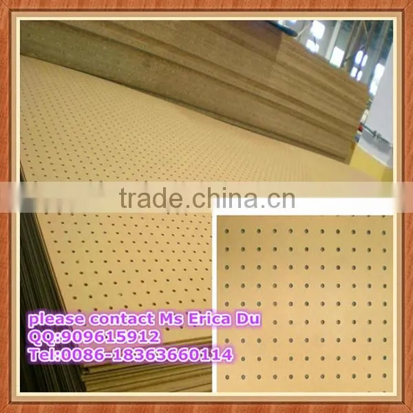 Best Price Melamine Mdf Peg Board Display
