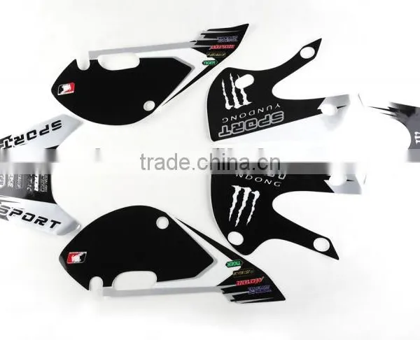 KLX 110 Motorcycle Sticker Kit 3M Sticker Kits Plastic Body Kits Decal photo-3