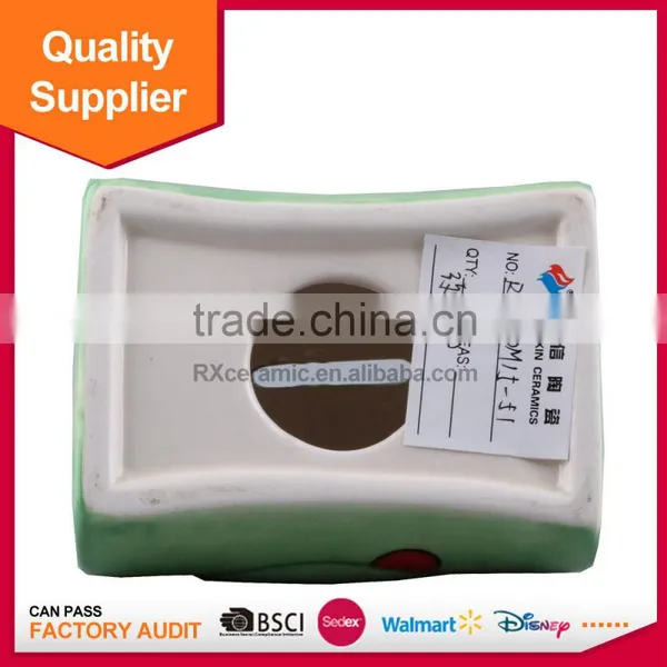Eco-friendly Promotion Ceramic Frog Piggy Bank for Gift photo-4