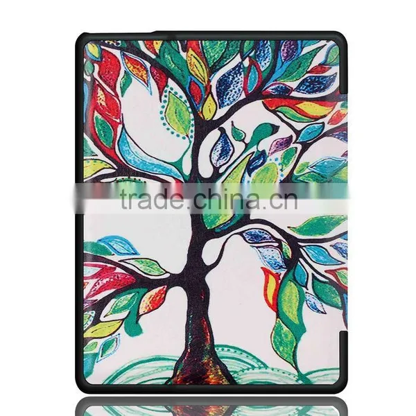 Fantasy Printing Smart Wake Sleep Cover Flip Case for Amazon New Kindle Oasis photo-2