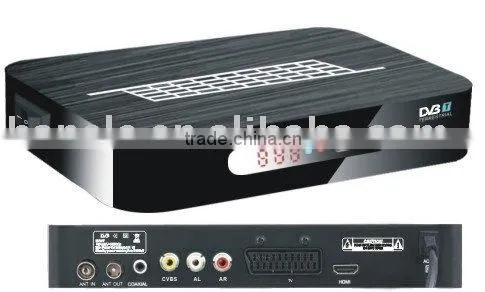 DVB Receiver HD DVB-T with USB PVR/HDMI/Two SCART